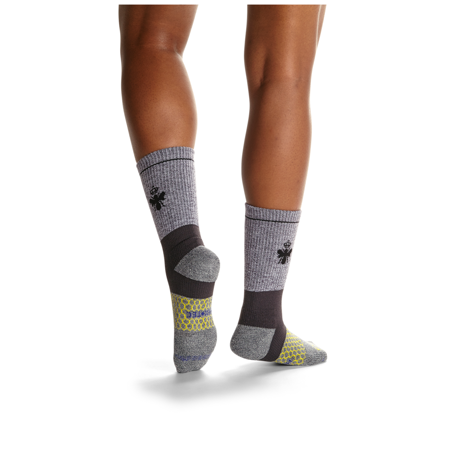 Women's All-Purpose Performance Work Calf Sock 3-Pack - white-black-mix - 6