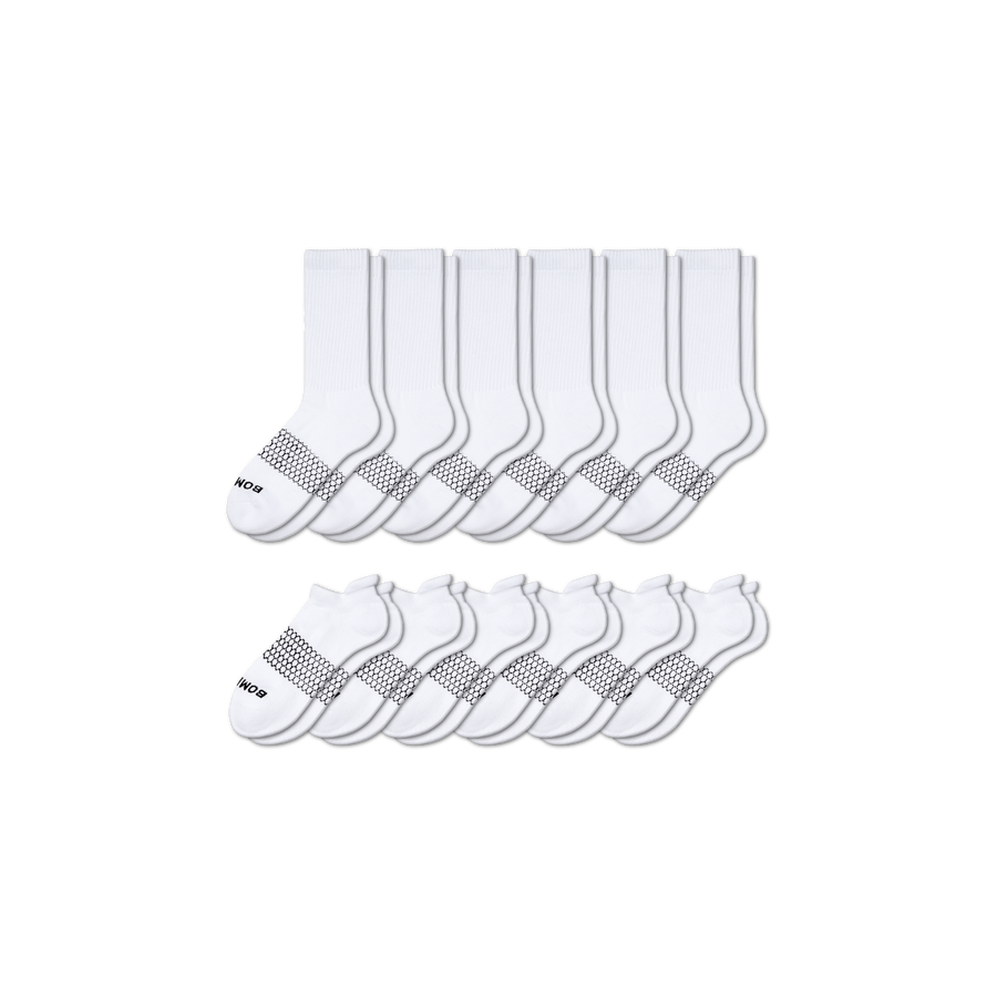 Women's Calf & Ankle Sock 12-Pack - Fresh Trail Step