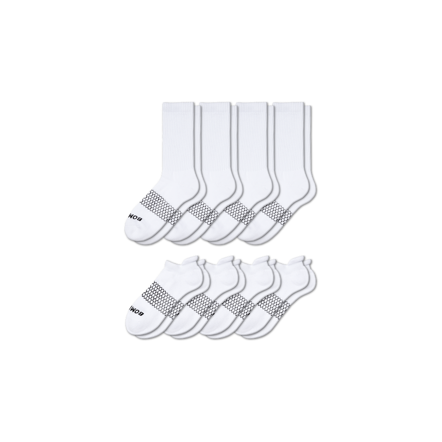 Women's Calf & Ankle Sock 8-Pack - Outdoor Ankle Step