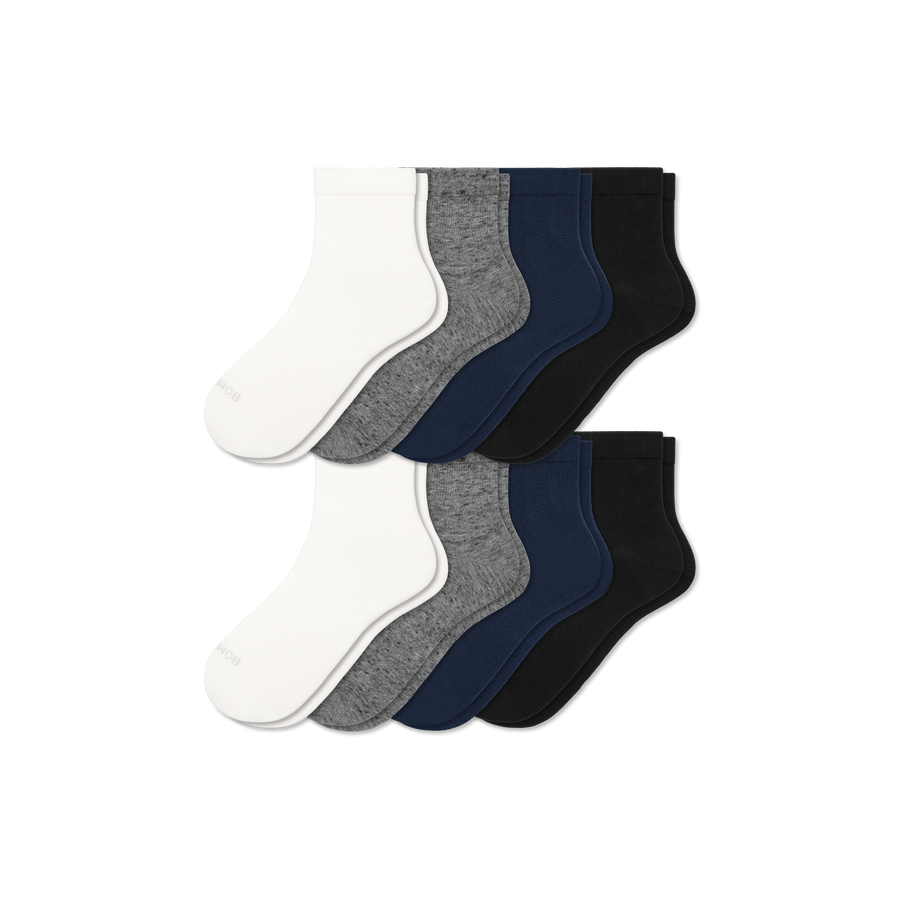 Women's Lightweight Quarter Sock 8-Pack - Everyday Trail Wear