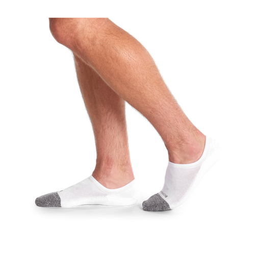 Men's Cushioned No Show Sock 12-Pack - white - 10