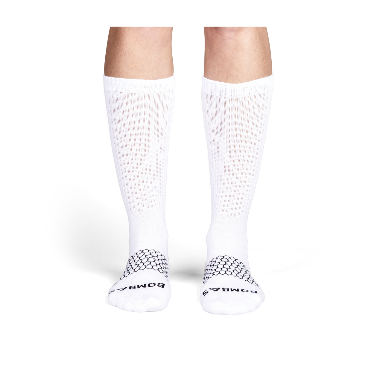 Men's Calf Sock 8-Pack - white - 23