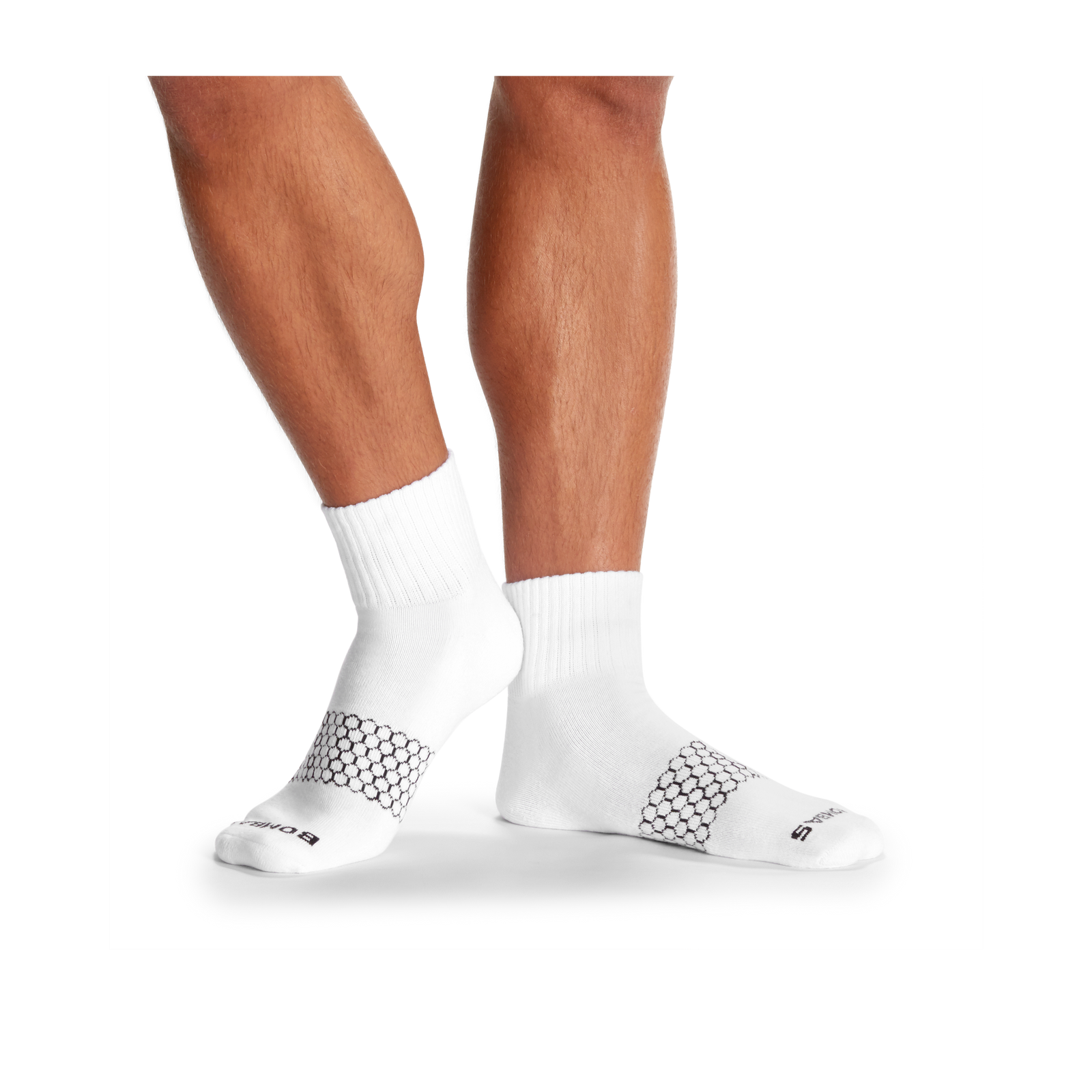 Men's Quarter Sock 4-Pack - white - 11