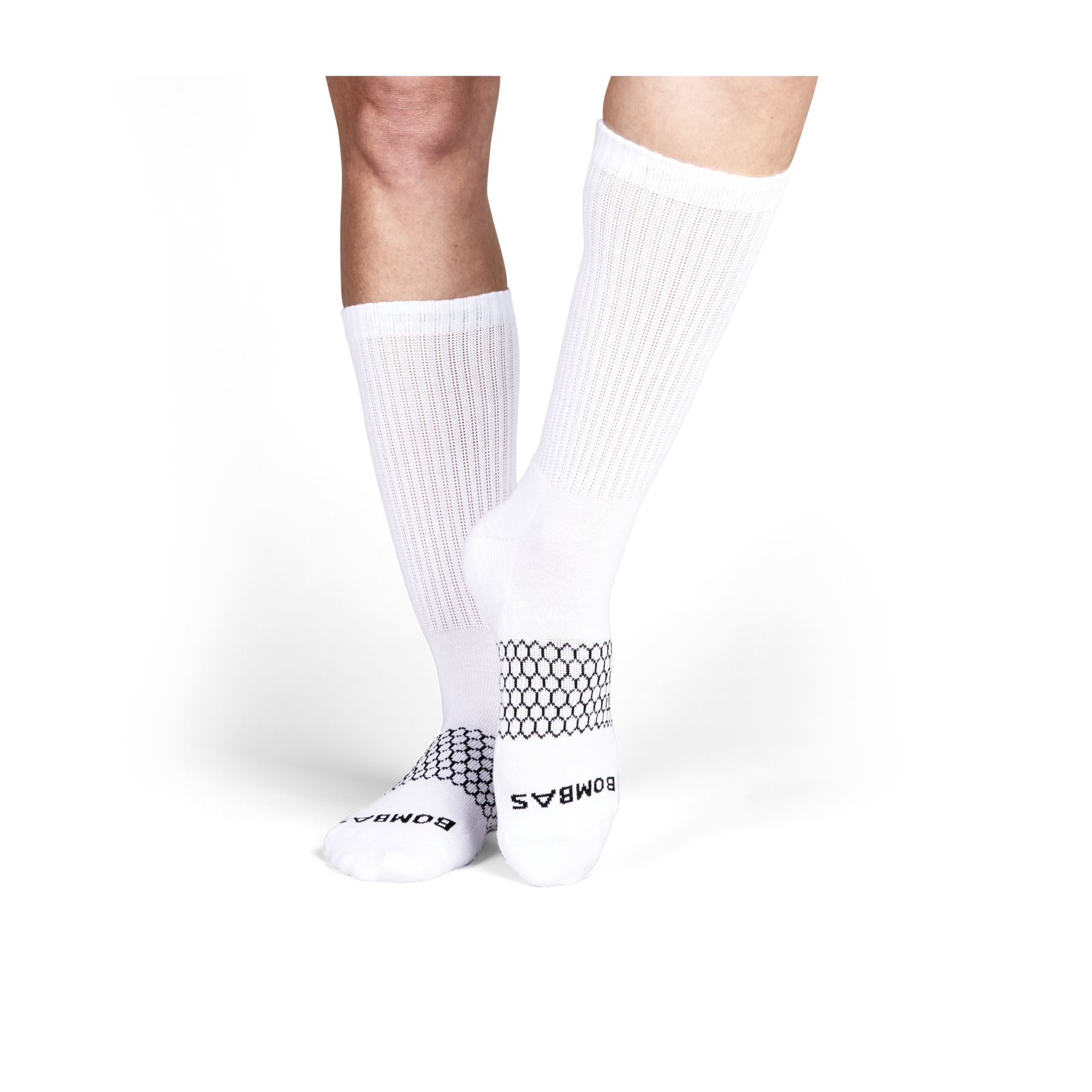 Men's Calf Sock 8-Pack - white - 25