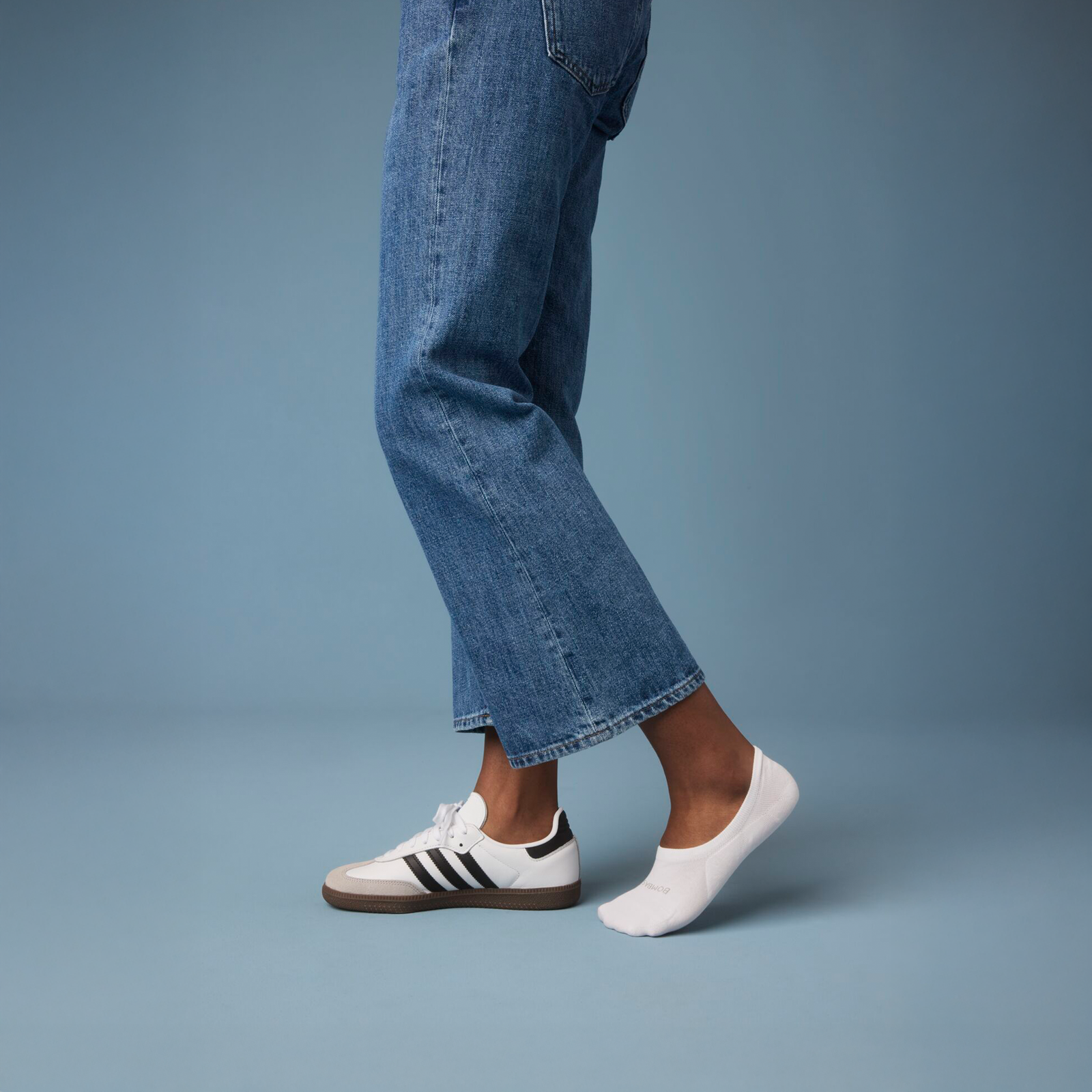 Lightweight No Show Socks - White WO [LIFESTYLE] [4954]